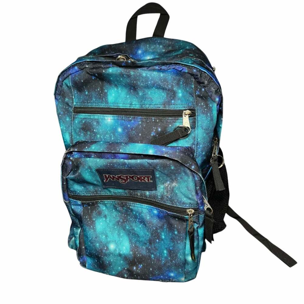 JanSport Galaxy Space Print Multi-Compartment Backpack